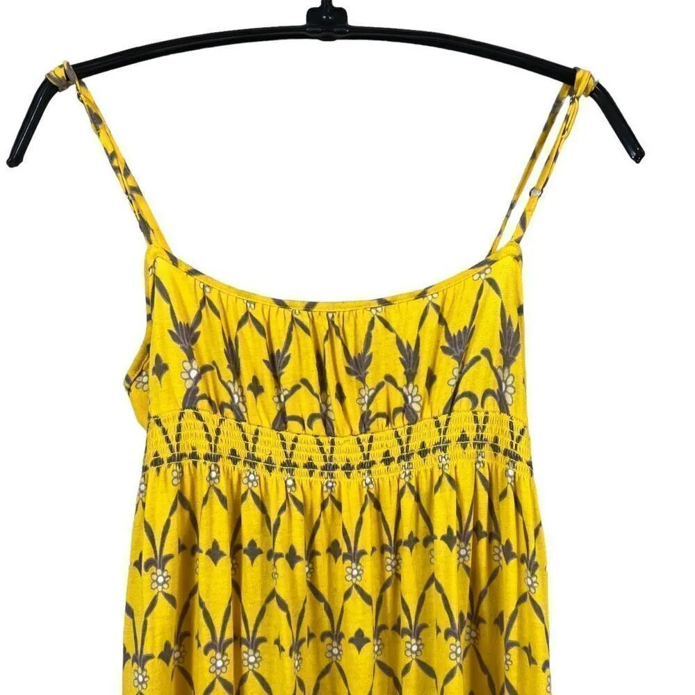 Juicy Couture Abigail Yellow Floral Print Maxi Dress - Image 5