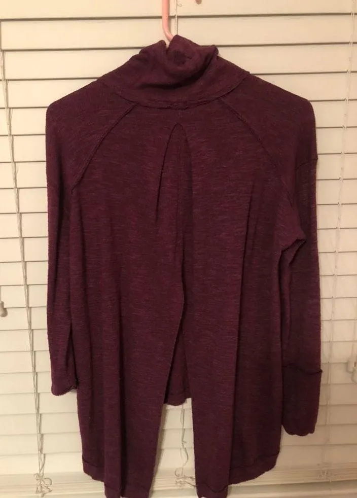 Open Back Turtle Neck Sweater - Image 2