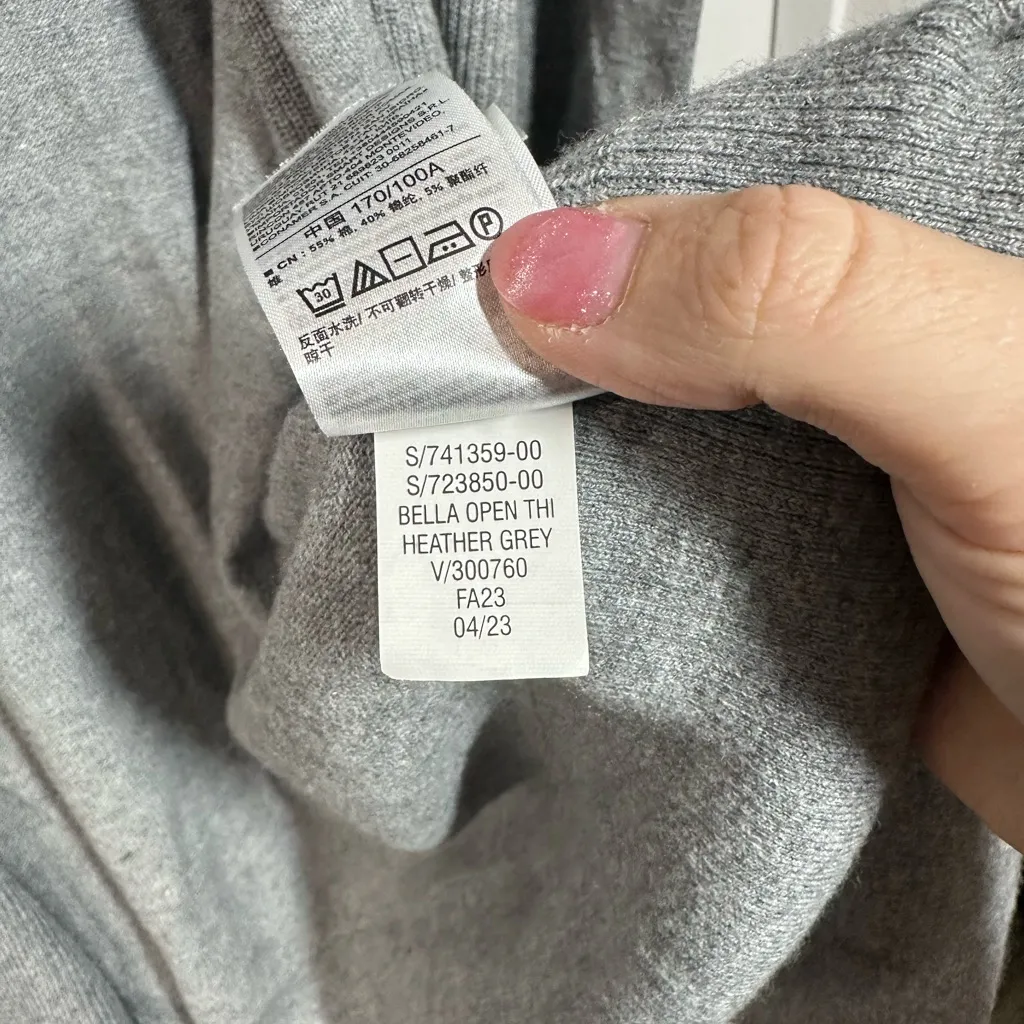 Gap Ribbed Knit Bella Open Front Cardigan Sweater - Image 4