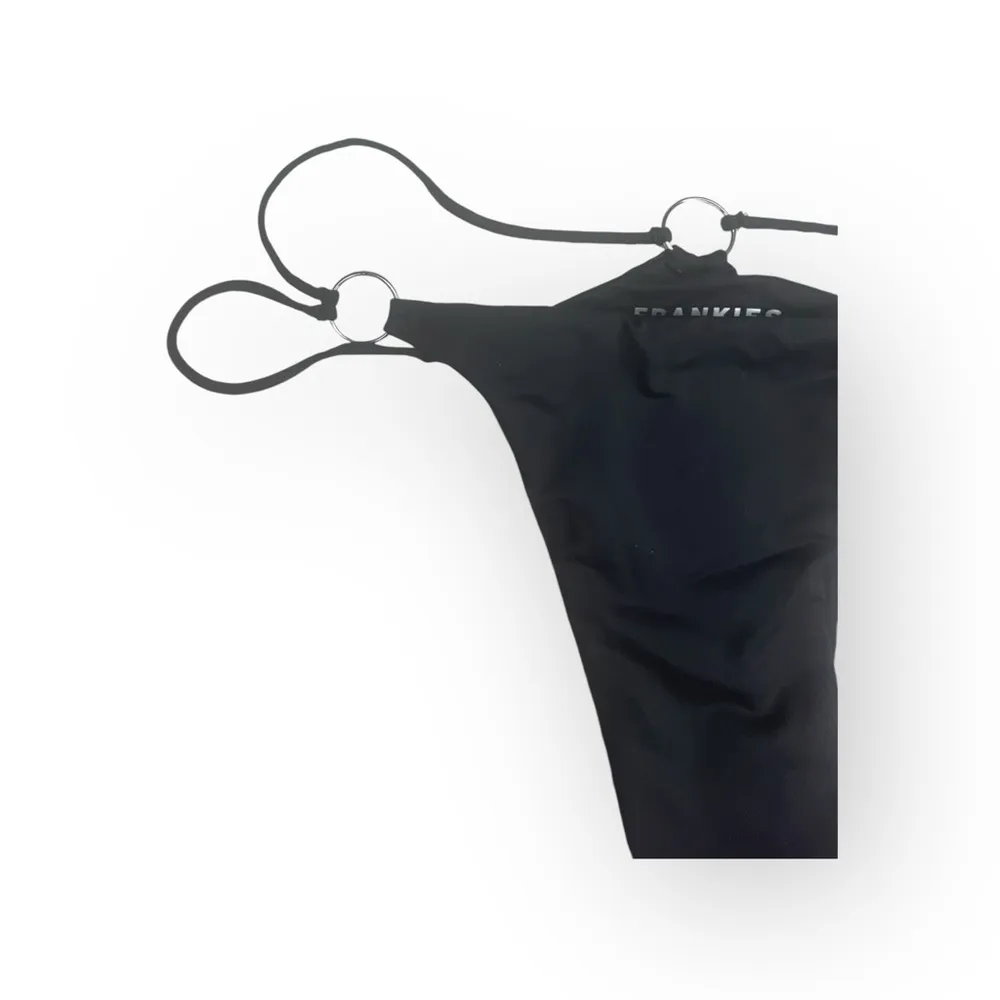 new Frankie’s Bikinis ↯ Kailyn Skimpy Ring Detail Bikini Bottoms ↯ Black ↯ Large - Image 8