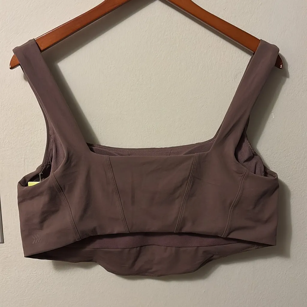 All in Motion Mauve Sleeveless Top - Image 3