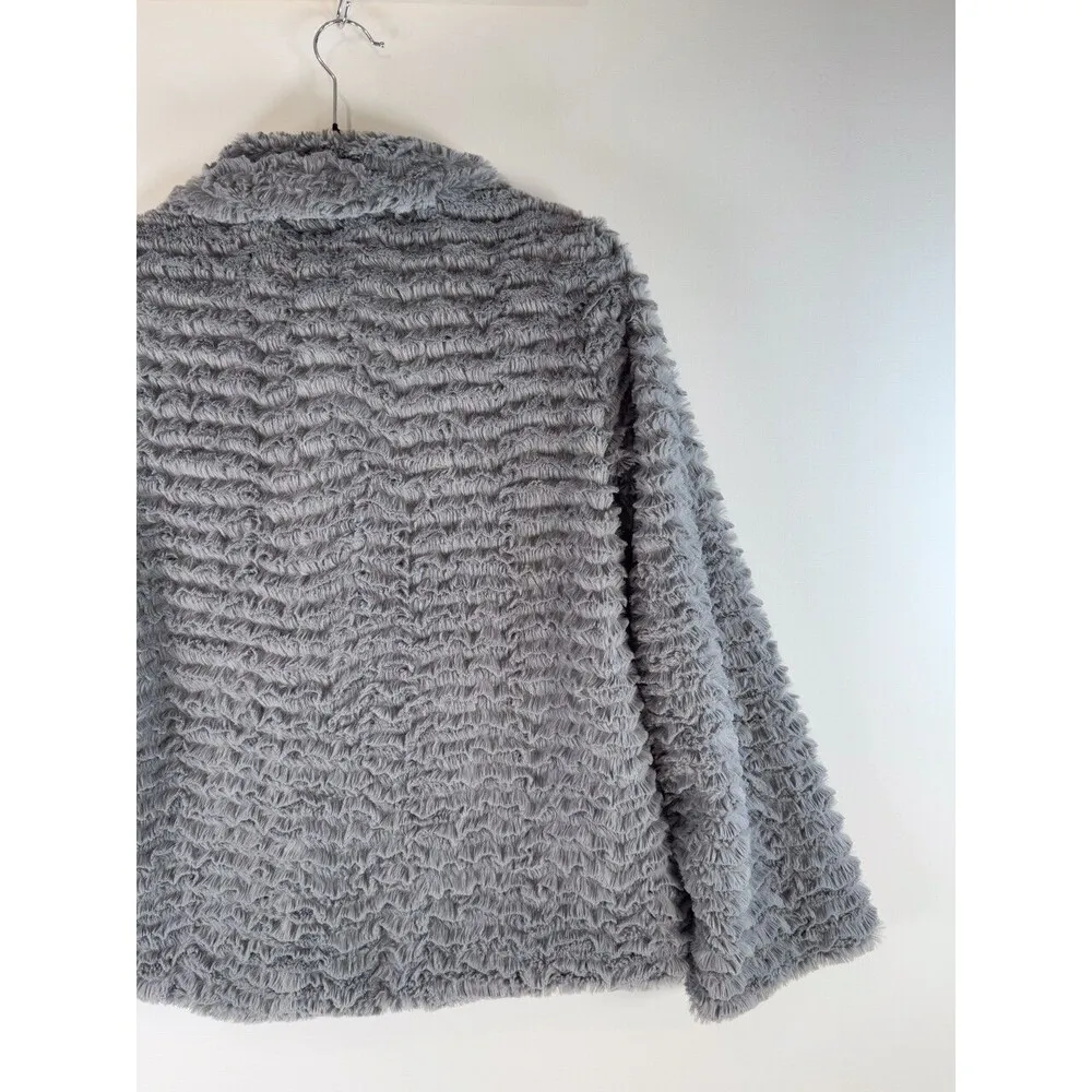 Patagonia Womens Jacket Gray Pelage Fleece Long Sleeve Outdoor Winter Size XS - Image 10