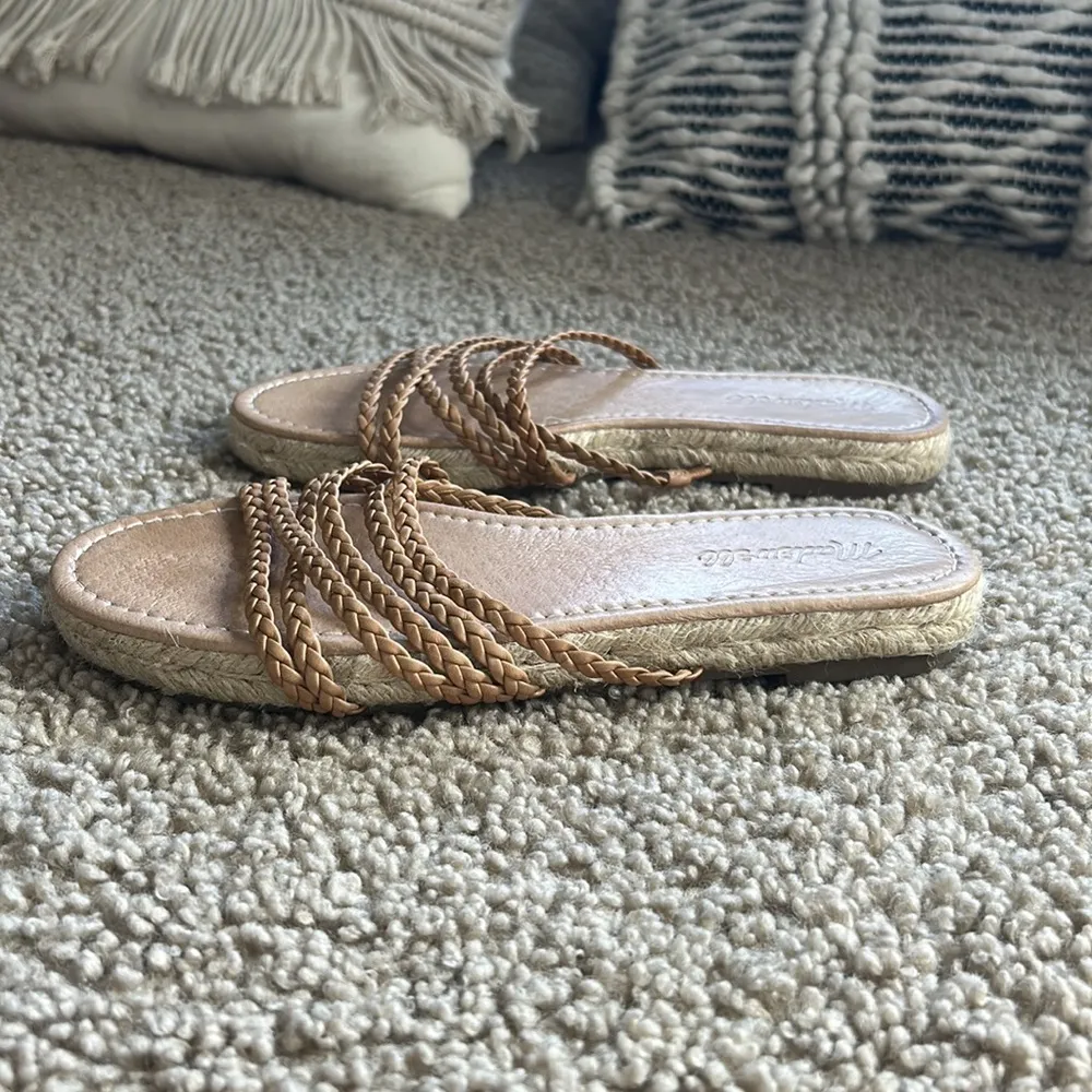 Madewell • strappy braided espadrille sandals - Image 72