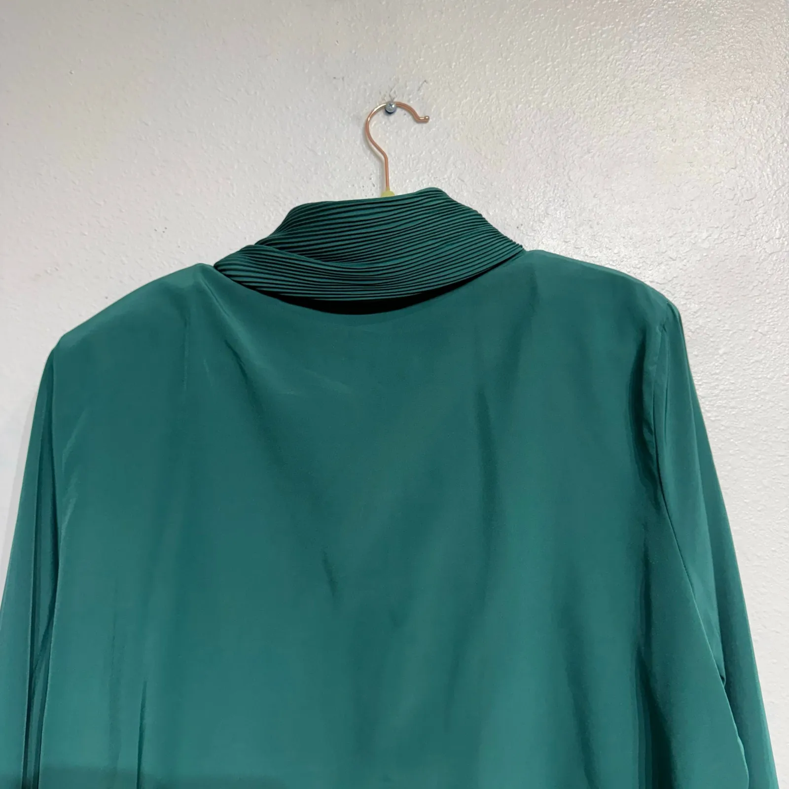 Jordan Woman Green Vintage Blouse Sz 20W - Image 7