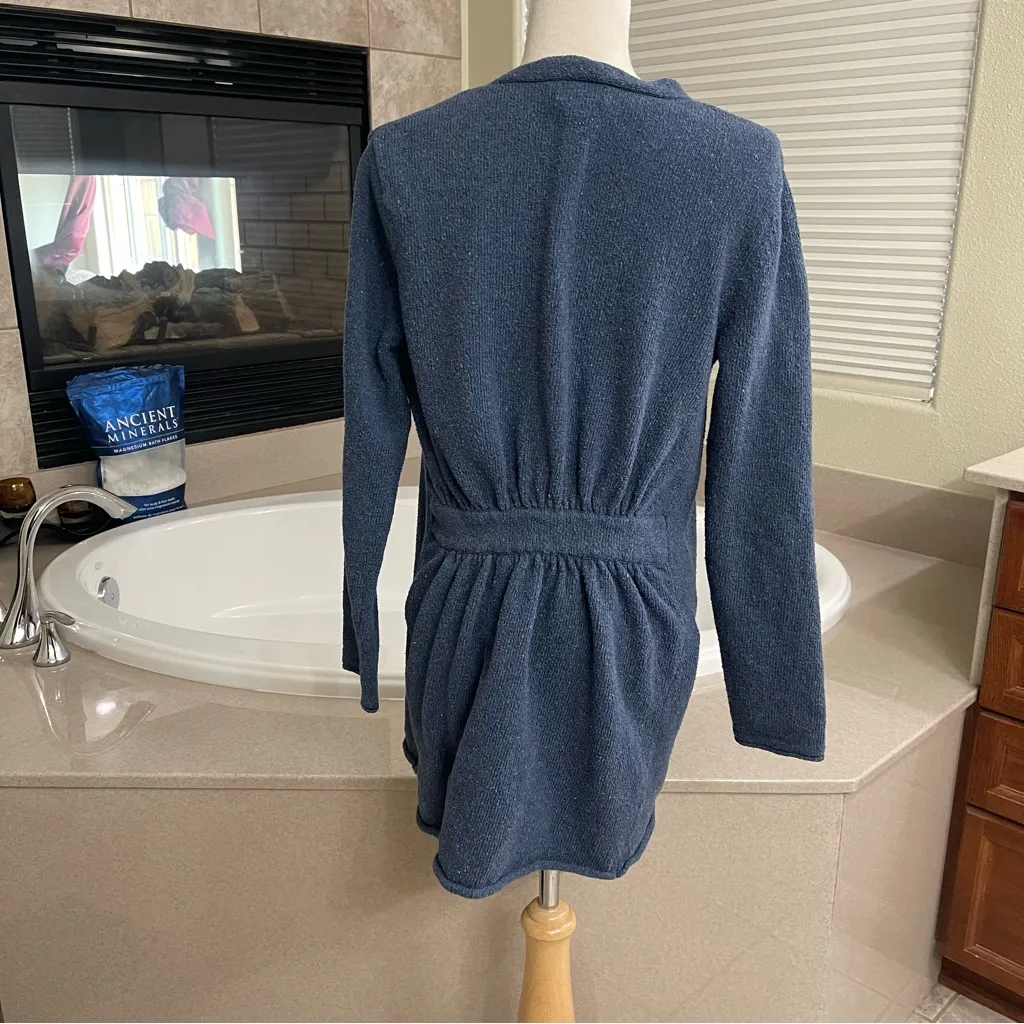 PATAGONIA Open  Cardigan Sweater  Womens X-Small XS‎ Rouched   cotton blend - Image 3