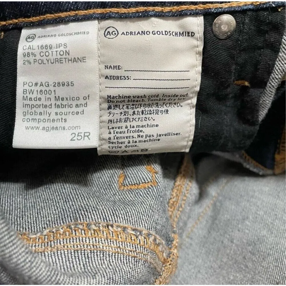 AG Adriano Goldschmied A-line demim skirt 25 - Image 6