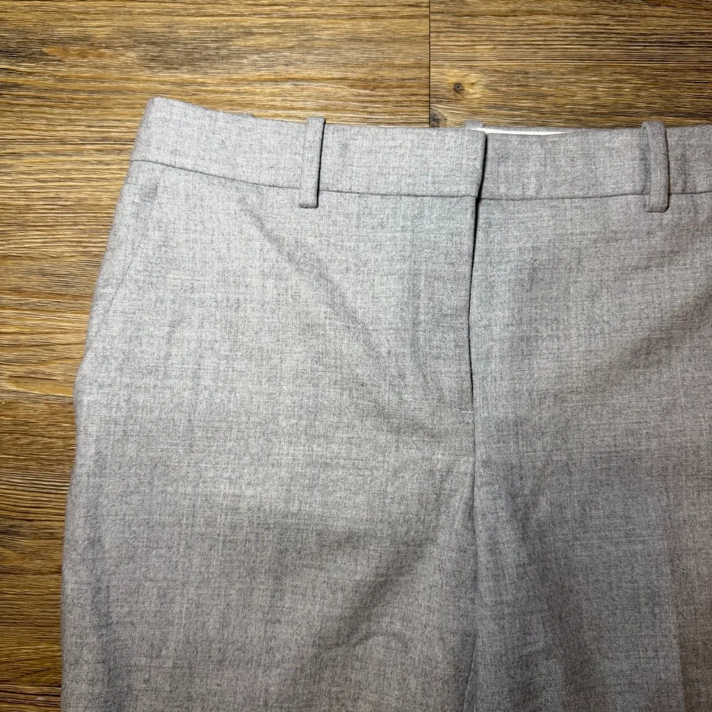 Theory Tailored Gray Trousers Size 2 Women’s Work Pants Business Casual Classic - Image 3