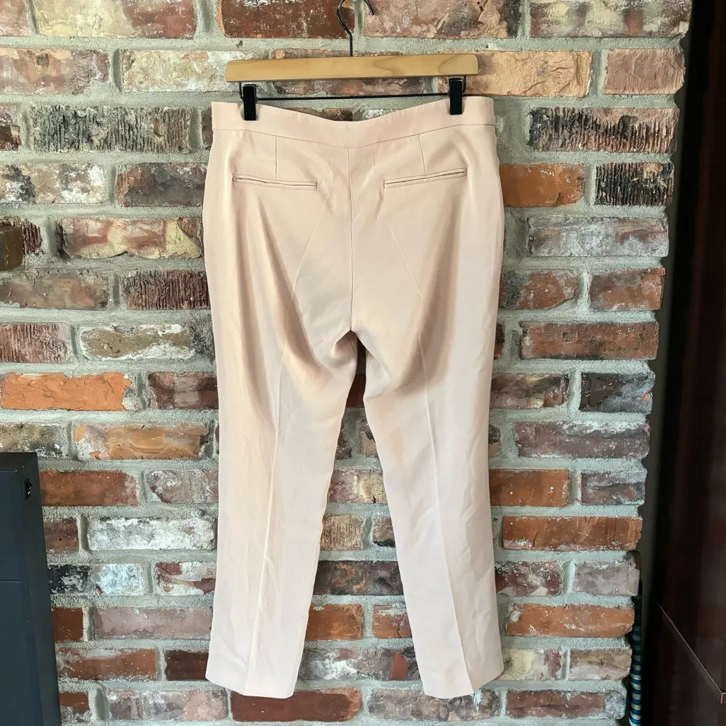 Joseph Pink Queenie Crepe Pants, 8 - Image 7