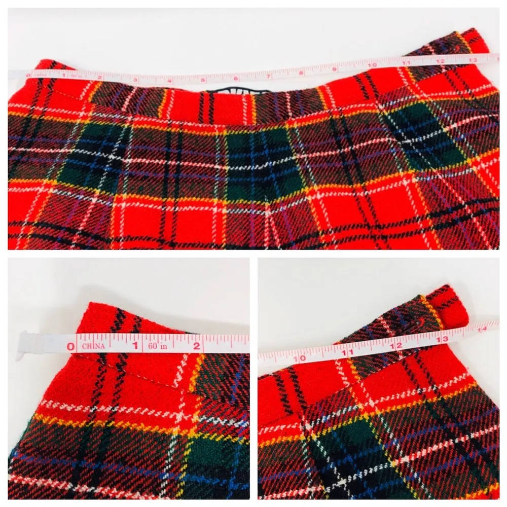 Cool DKNY lined plaid short shorts! - Image 7