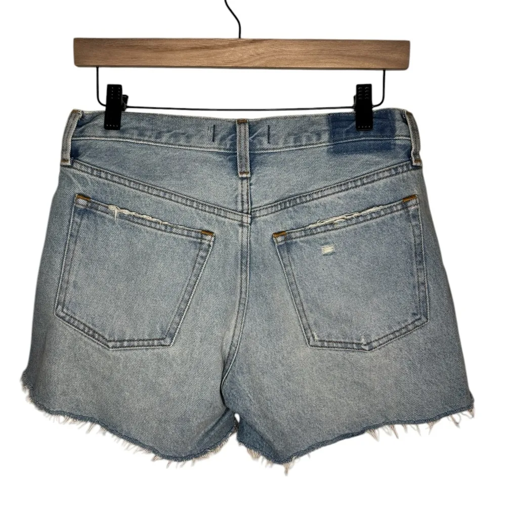 Abercrombie & Fitch The Boyfriend Short Mid Rise Distressed Size 26 - Image 4