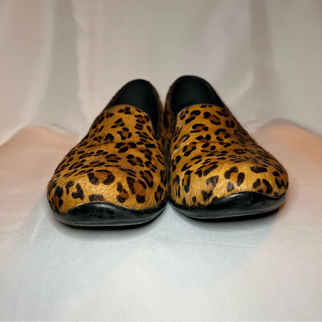 Dansko Olivia Leopard Cheetah Print Women's Loafers size 40 Comfortable - Image 5