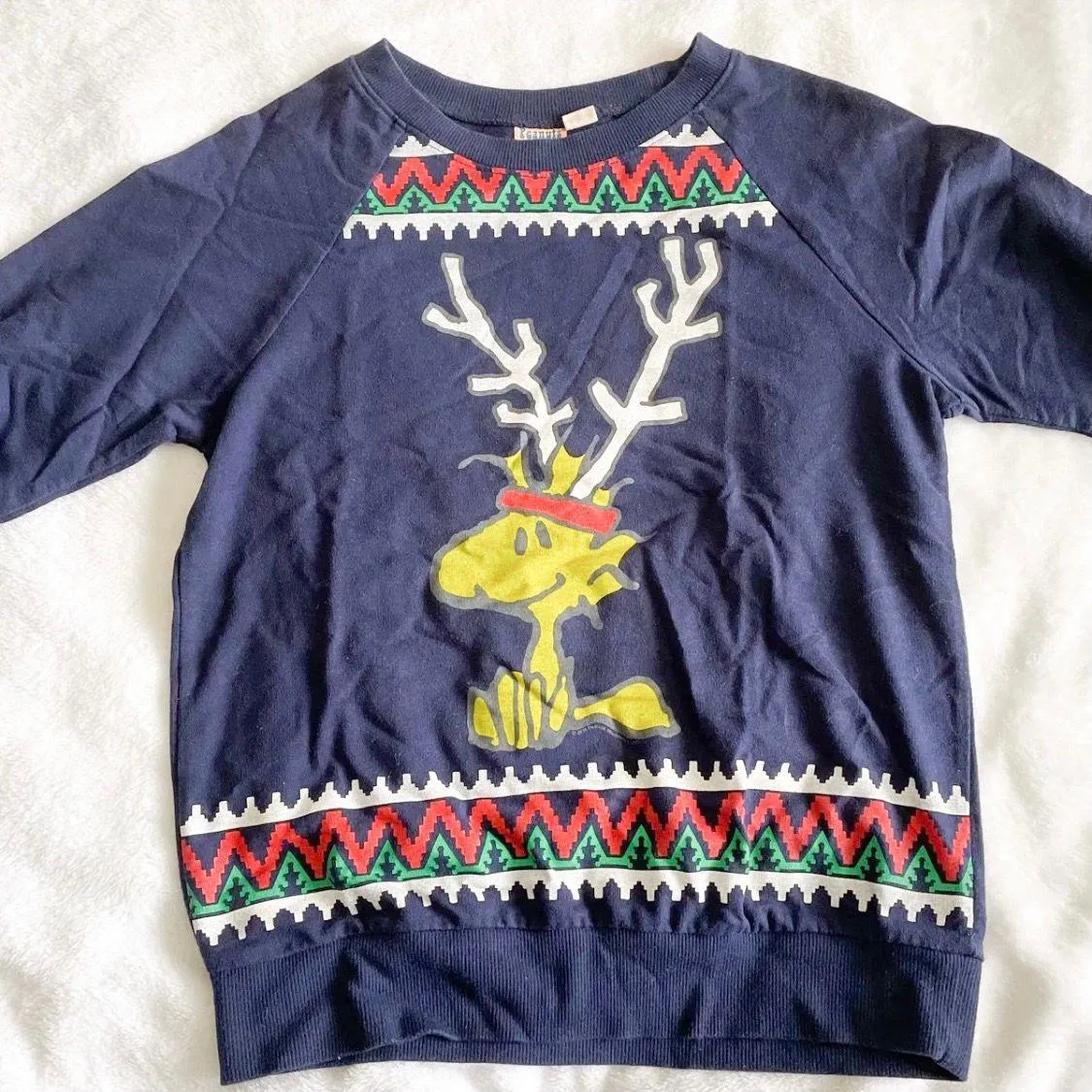 Peanuts Woodstock Christmas Sweatshirt - Image 2