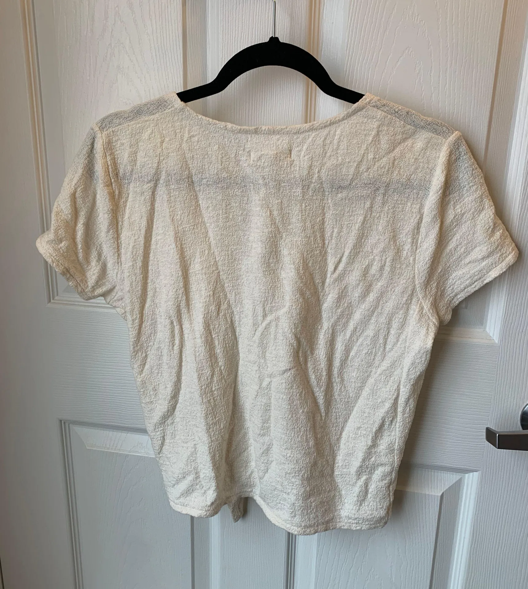 Madewell Cotton wrap top - Image 2