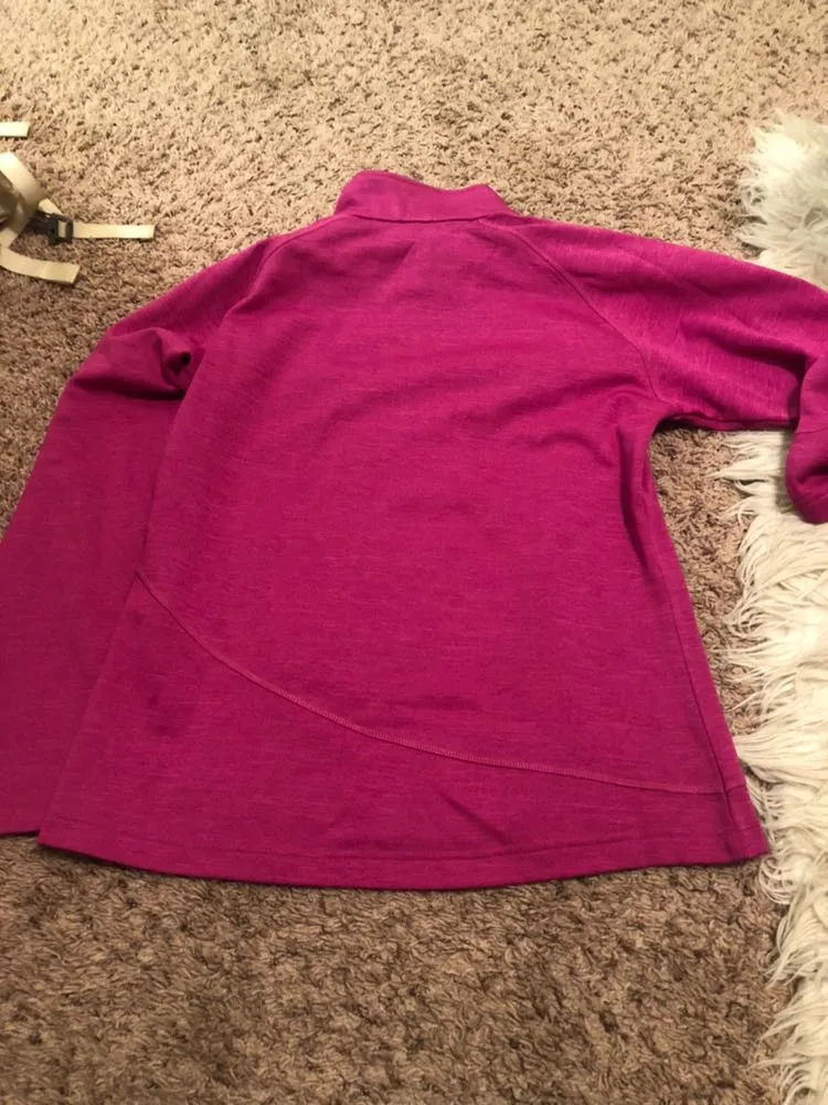 Fuchsia Athletic Pullover  - Image 3