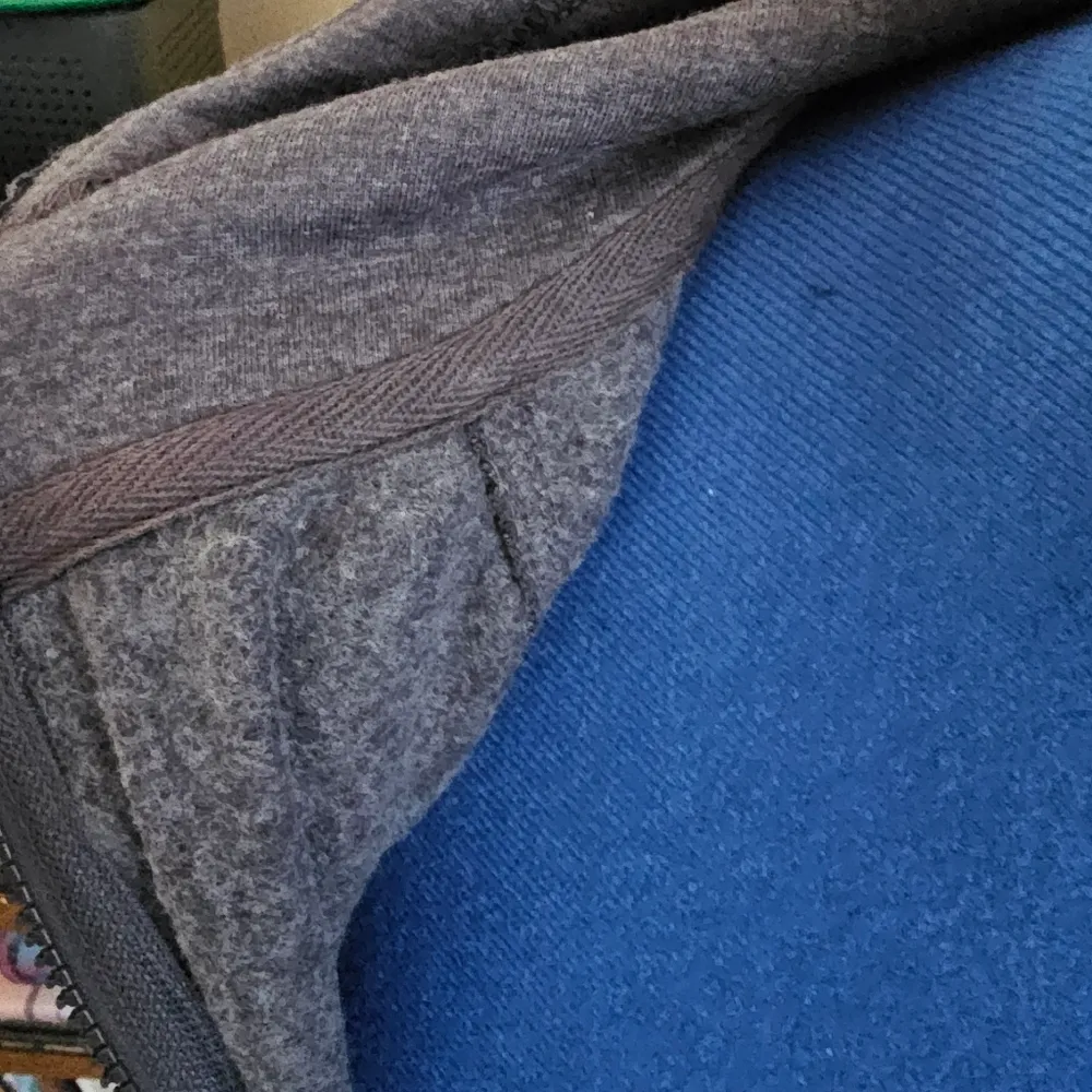 Member's Mark Gray Half Zip Sweater Hoodie with Kangaroo Pocket Size XL - Image 5