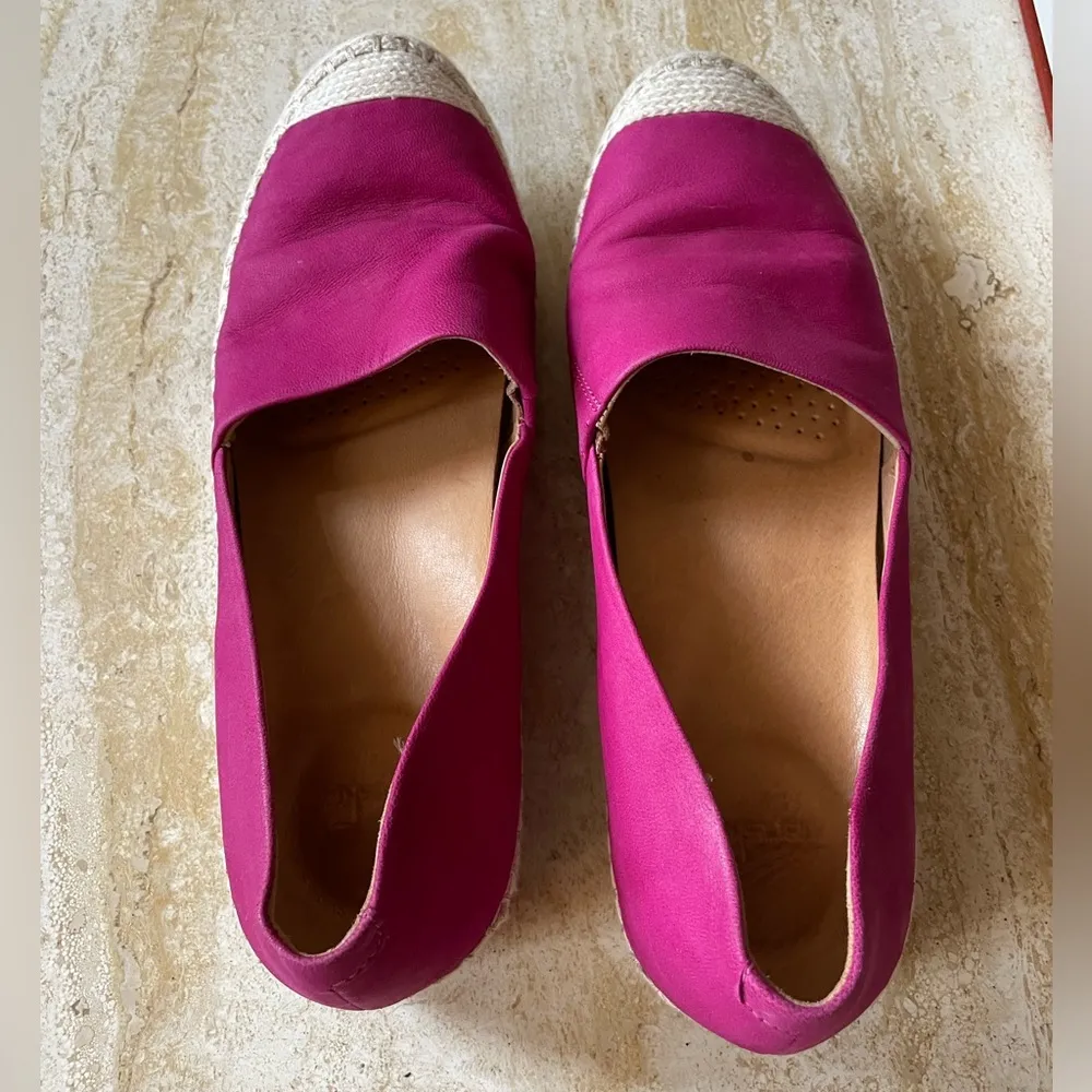 Dansko Lesley Happy Pink Nubuck Espadrille Shoes 40 9.5 - Image 5