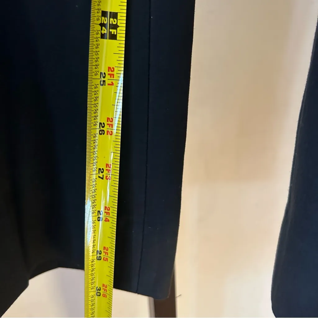 J. Crew Kate Carreman Dress Pants Stretch Black Trousers Career Size 14T - Image 9