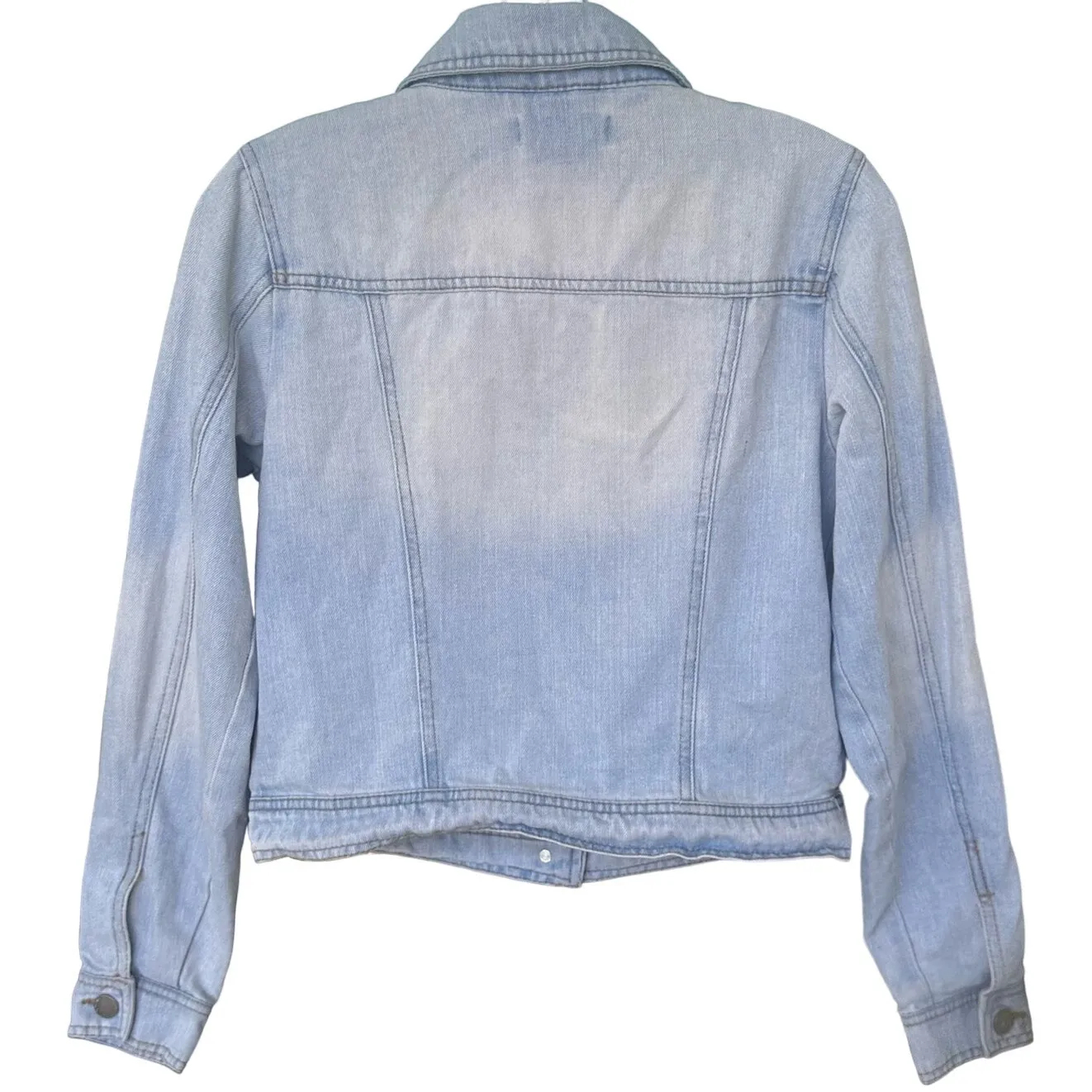 Ci Sono Denim Jacket Light Wash Jean Jacket Size Small NWOT - Image 2
