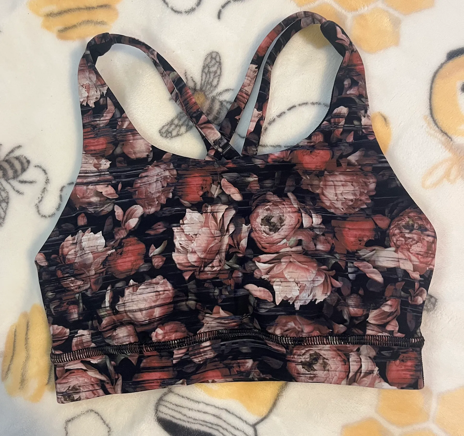 Floral Energy Sports Bra - Image 3