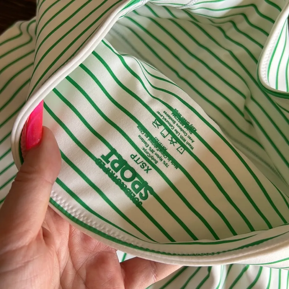 Stripped Biker Shorts - Image 3