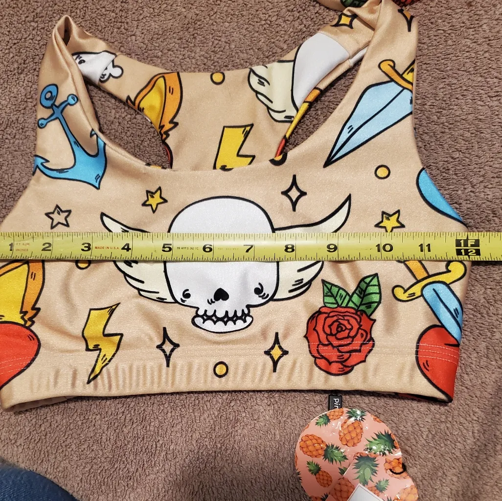 Pineapple Clothing Workout Outfit Size XS Tan - Image 5