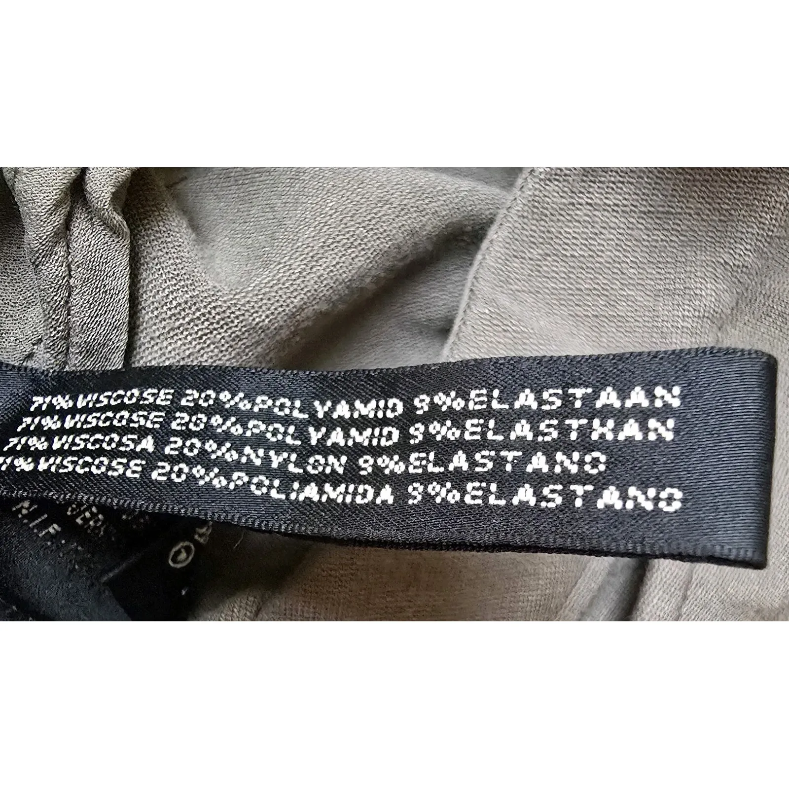 Ralph Lauren Black Label Pants Size 2 Beige Viscose Stretch Straight‎ Leg Luxury - Image 7