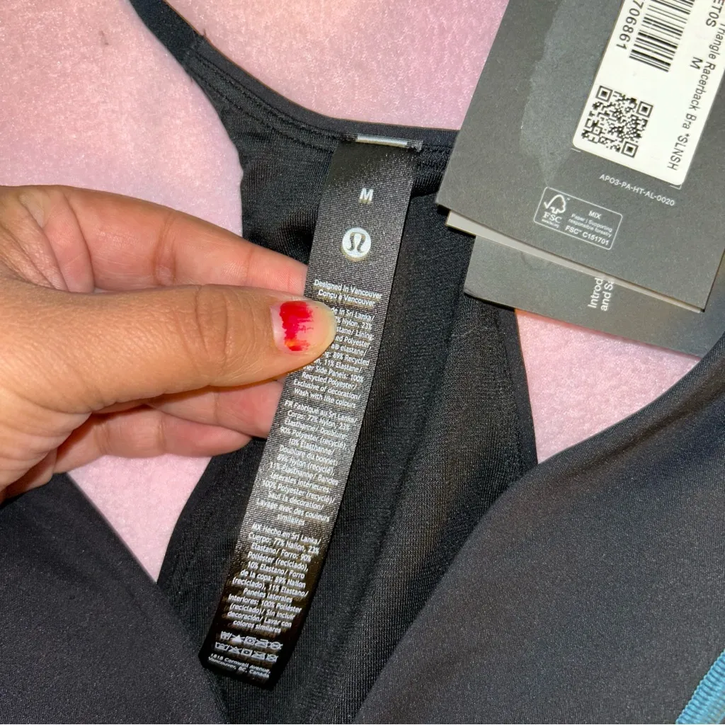 Lululemon Everlux Triangle Racerback Bra Light Support, B/C Cup
SLNSH Collection - Image 8