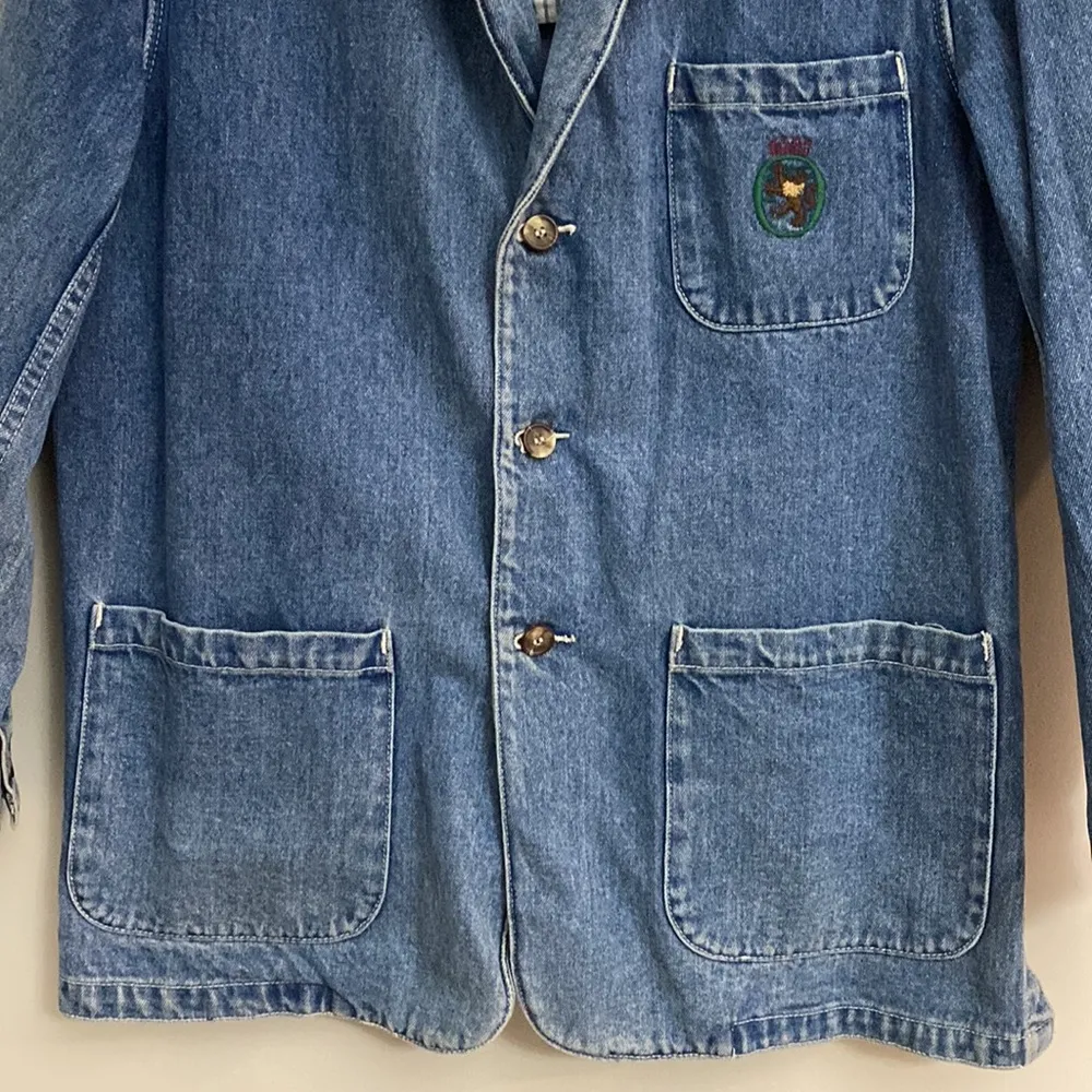 Tommy Hilfiger Vintage Denim Jacket size L - Image 5