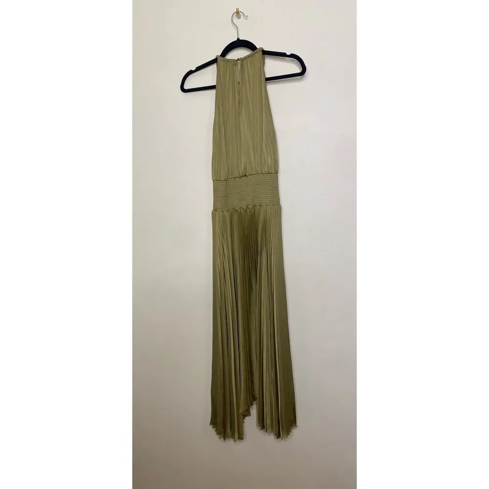 ALC Renzo Dress in Elmwood Green - Image 7