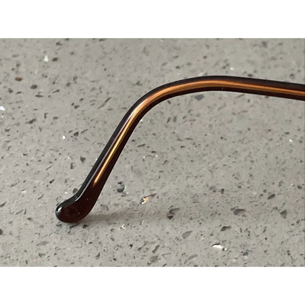 Cynthia Rowley CR67  BRN Brown Eyeglasses Frames ONLY 49 17 140 Italy full rim - Image 8