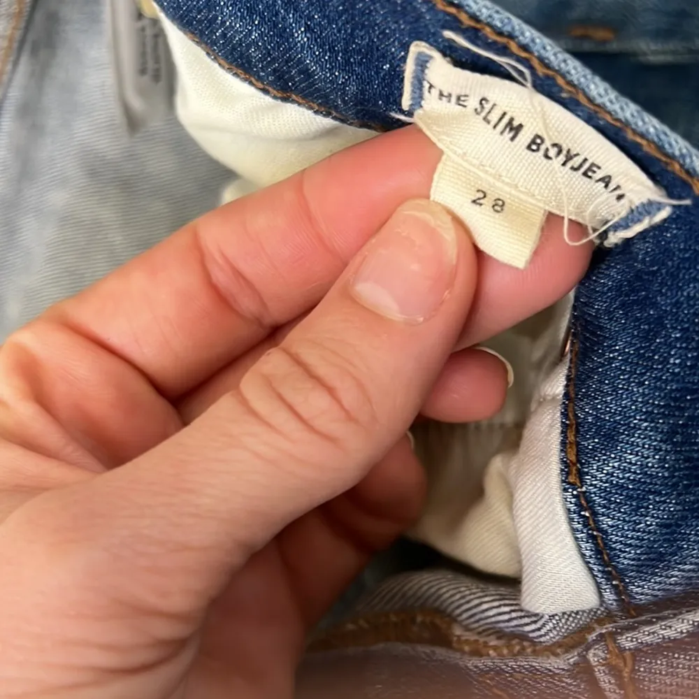 Madewell “The Slim Boyfriend” Jean Size 28 - Image 5