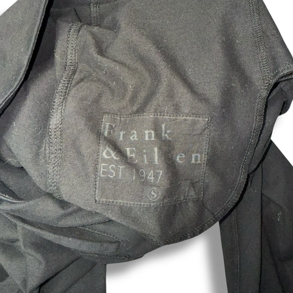 Frank &‎ Eileen Lab 600 Murphy Billion Dollar Pants Size Small Black Stretch - Image 9