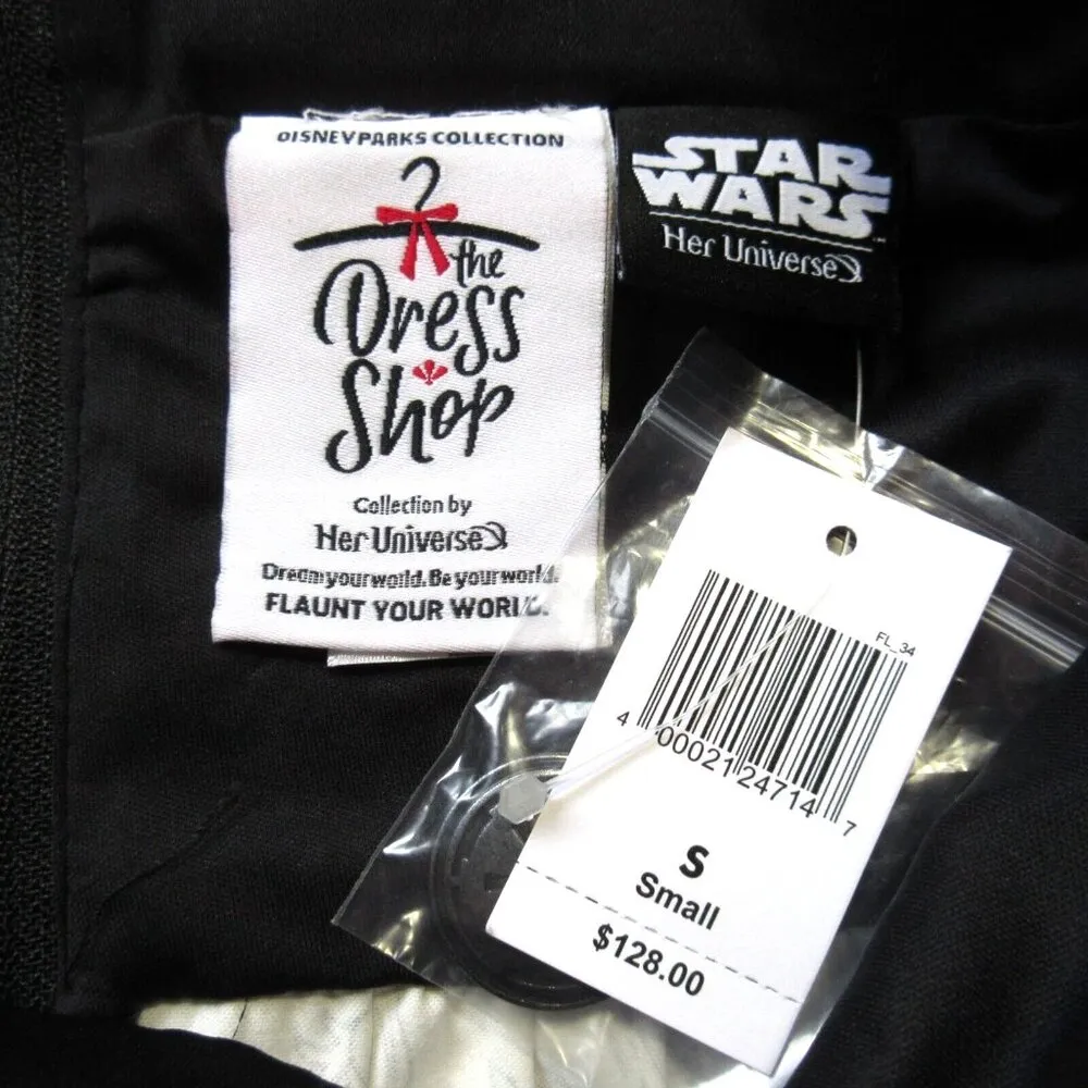 NWT Disney Parks The Dress Shop Her Universe Darth Vader Cotton Halter Dress S - Image 5
