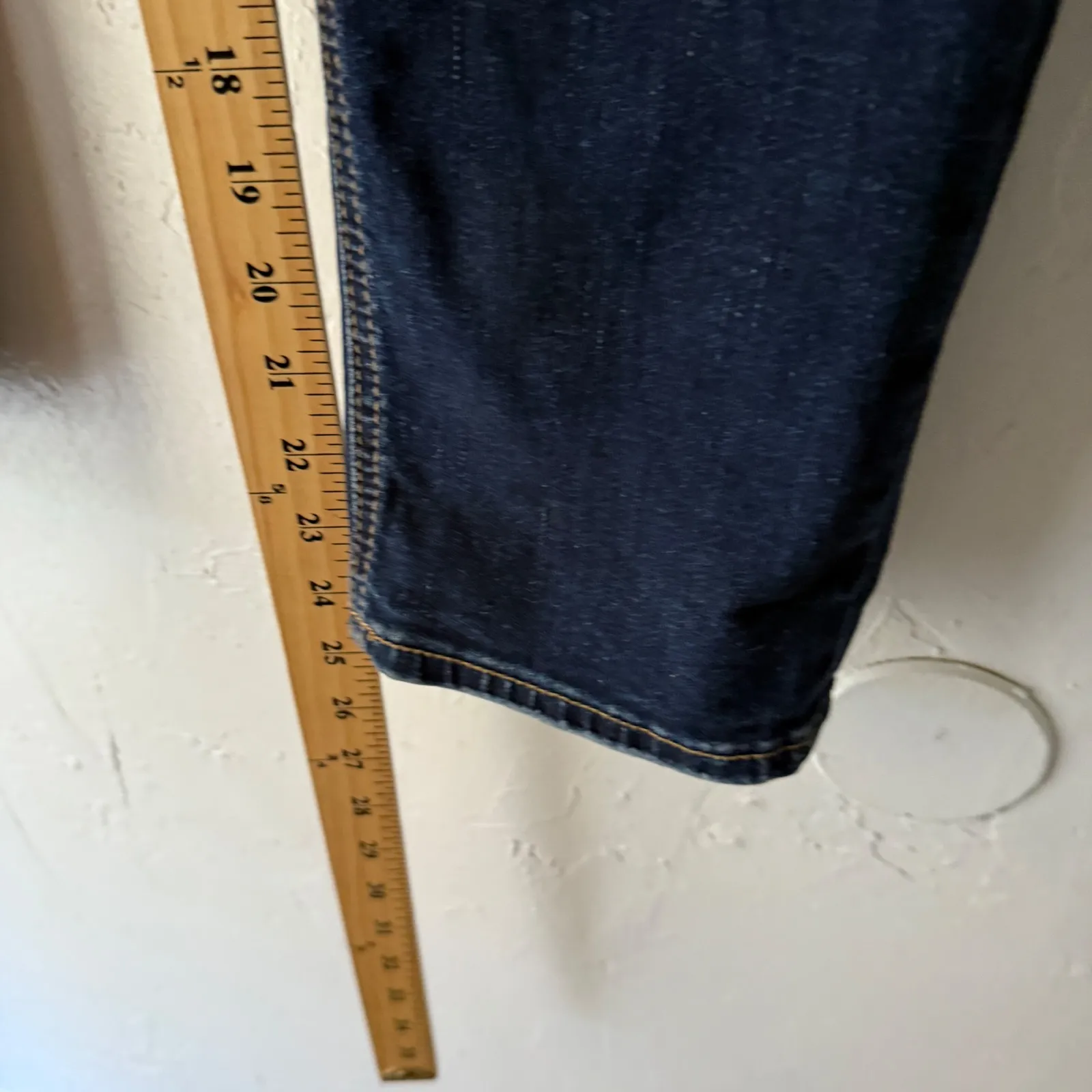 Silver Jeans Co. Suki Capri Womens Denim Jeans W28 Distressed Blue Size 28 - Image 6