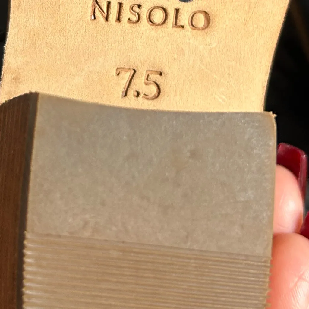 Nisolo by Anthropologie Mia Everyday Ankle Bootie Leather Ankle Boots Sz 7.5 Black - Image 11