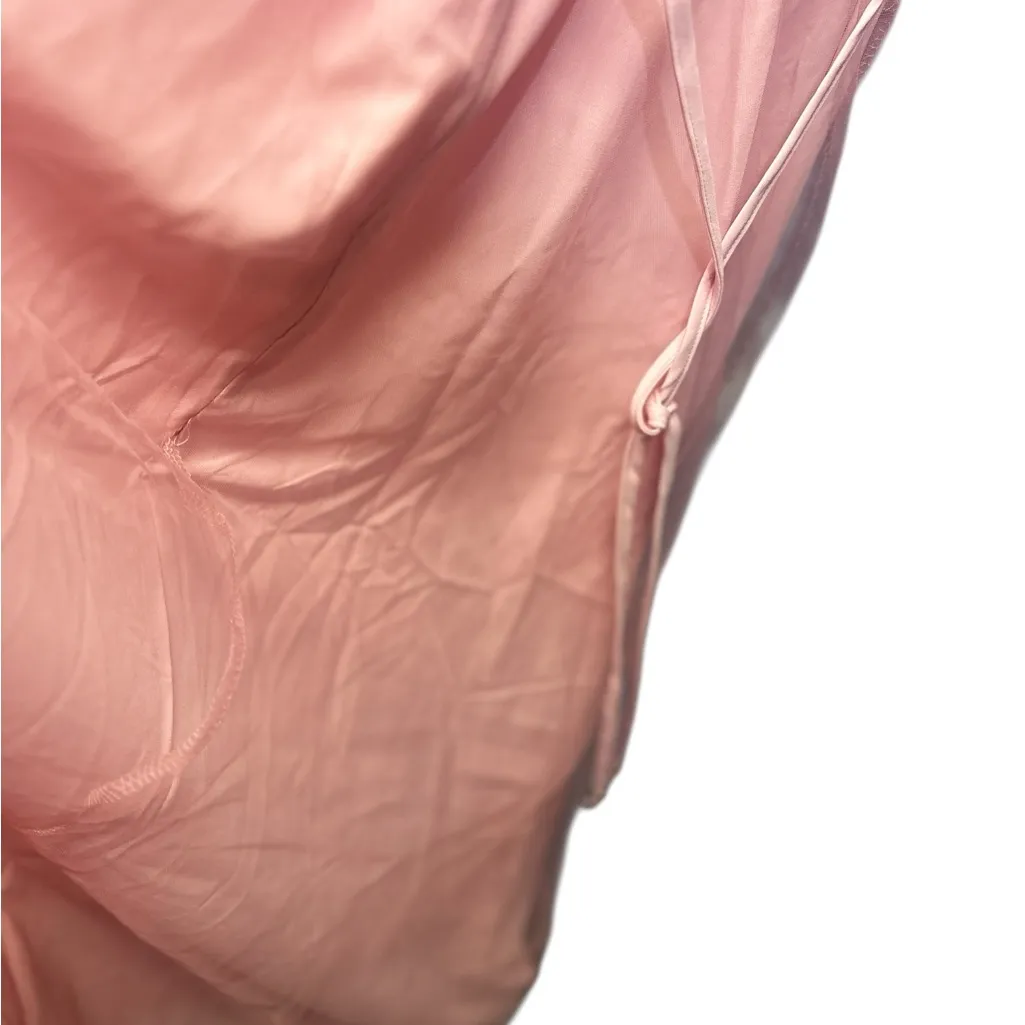 BLUSH TULLE MIDI DRESS WITH LACE Medium NWT Pink - Image 12