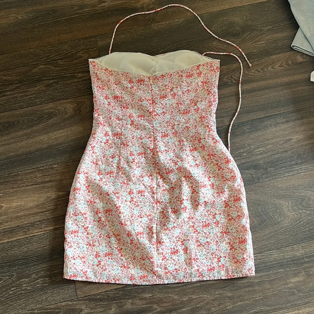 Majorelle Lexi Mini Dress in Pink Floral - Image 5