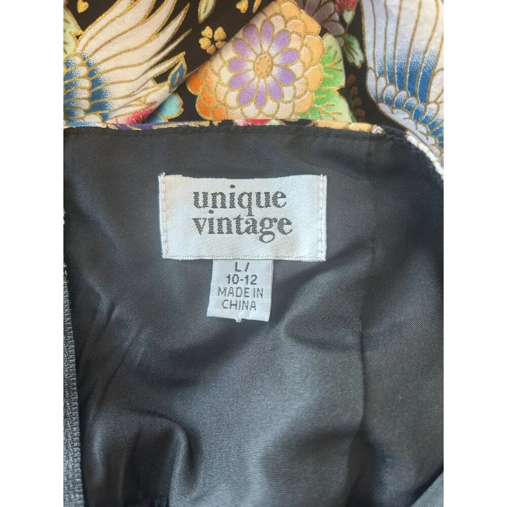 Unique Vintage Pin Up Style Halter Neck Dress - Image 7