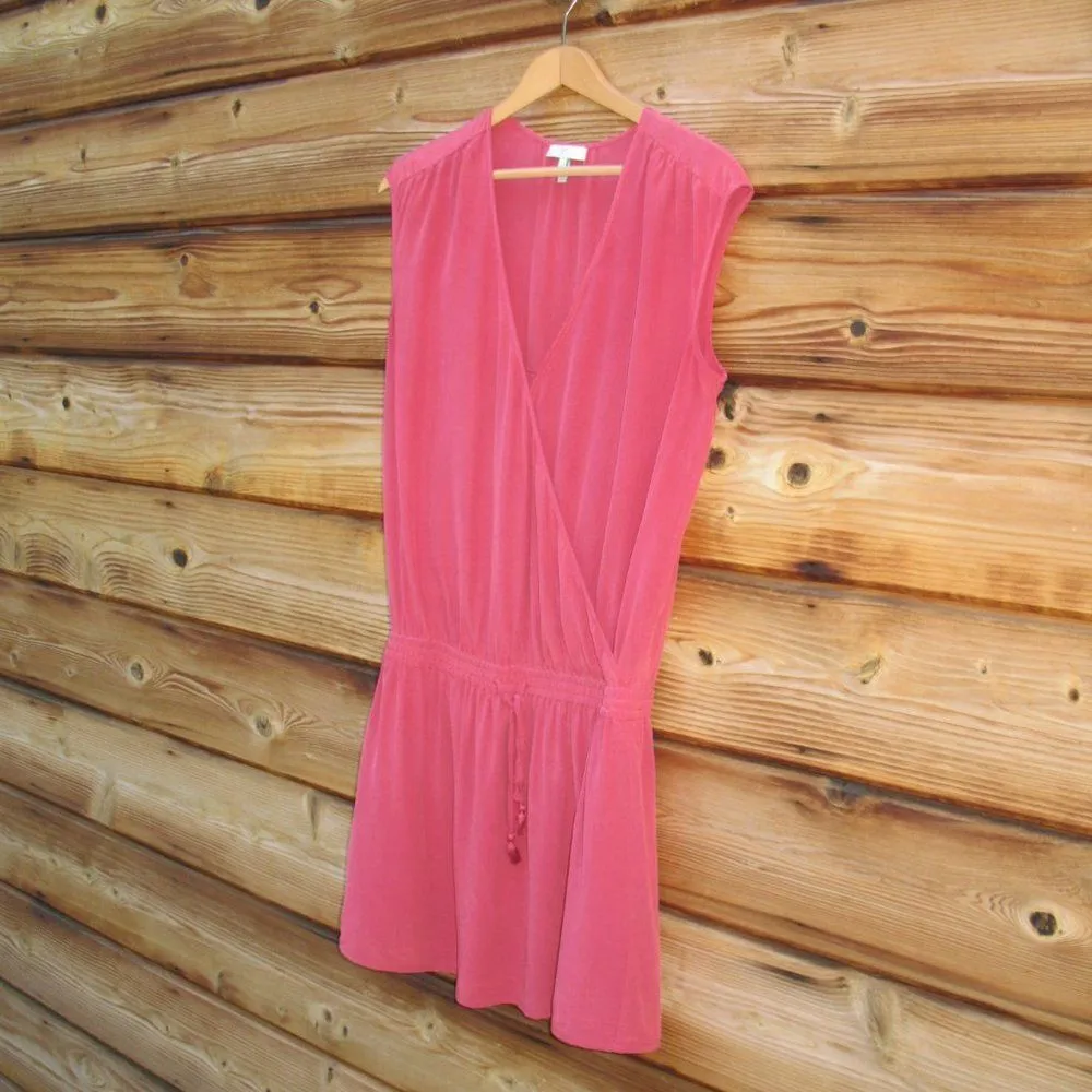 Joie Aniya Silk Surplice Mini Dress - Image 5