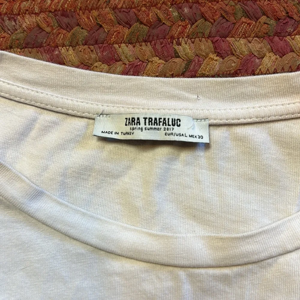 ZARA TRAFALUC RED BANDANA WESTERN COUNTRY TEE - Image 4