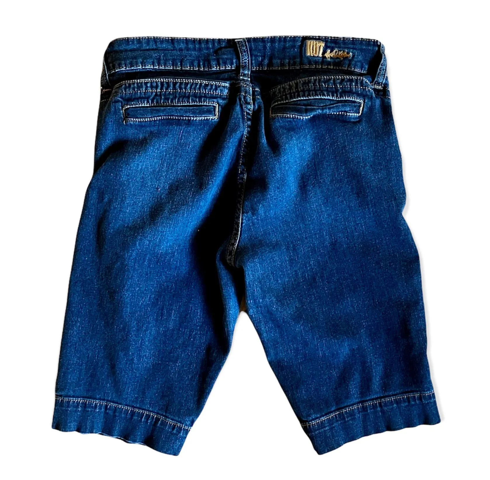 Medium Wash Low Rise Bermuda Shorts 8 - Image 2