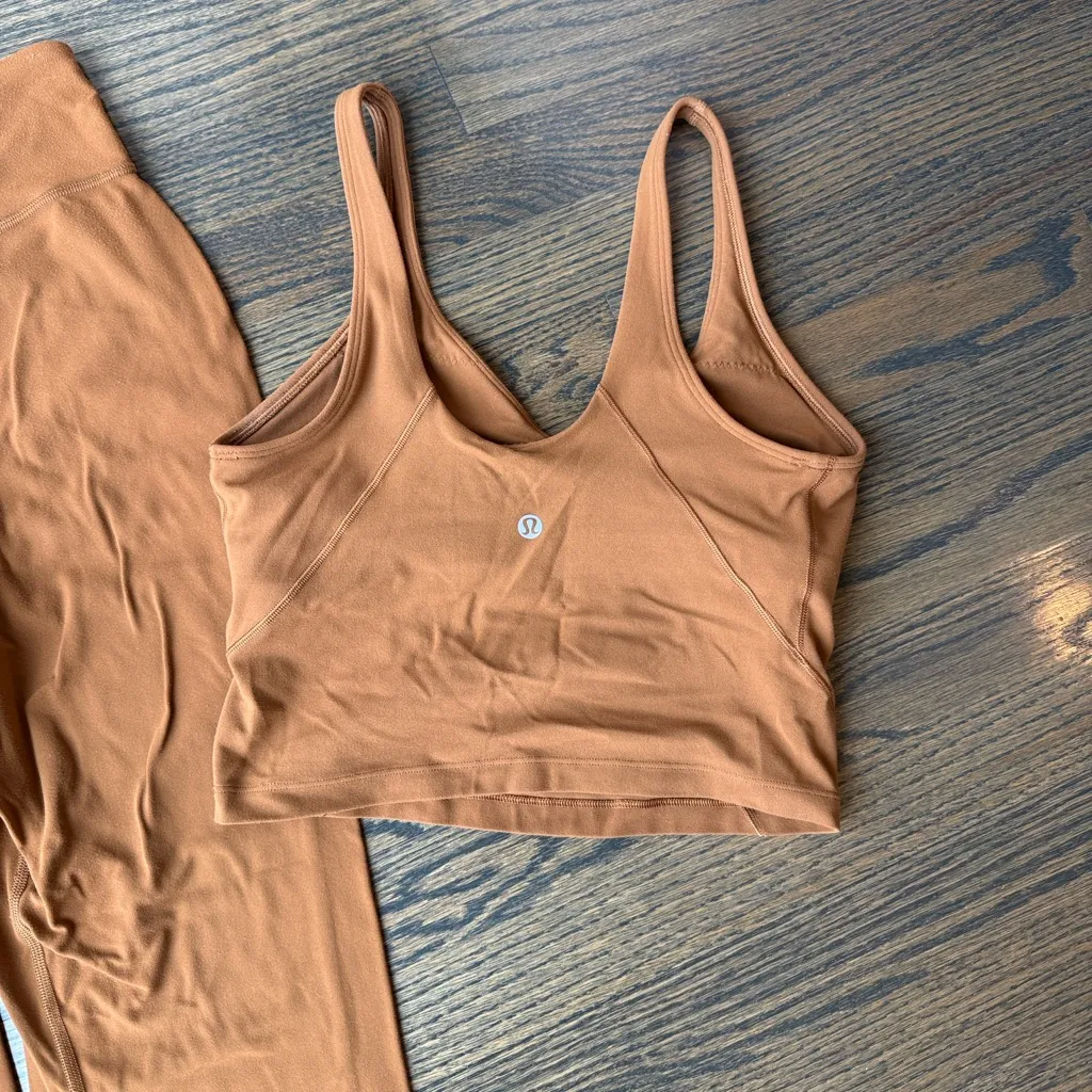 Lululemon Align Jogger & Tank Set 
Copper Brown Like New!!! - Image 12