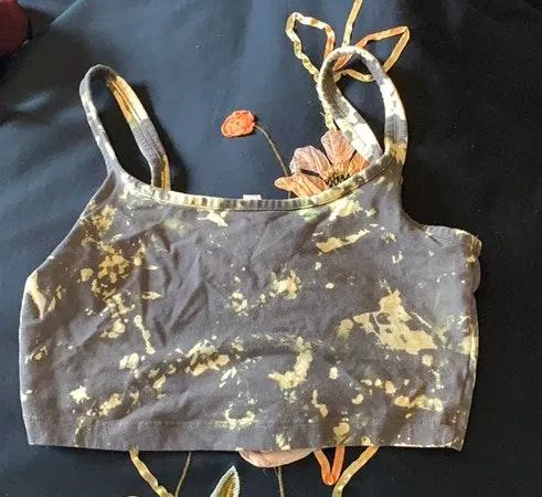 Trendy Bleach Tie-Dye Top - Image 2