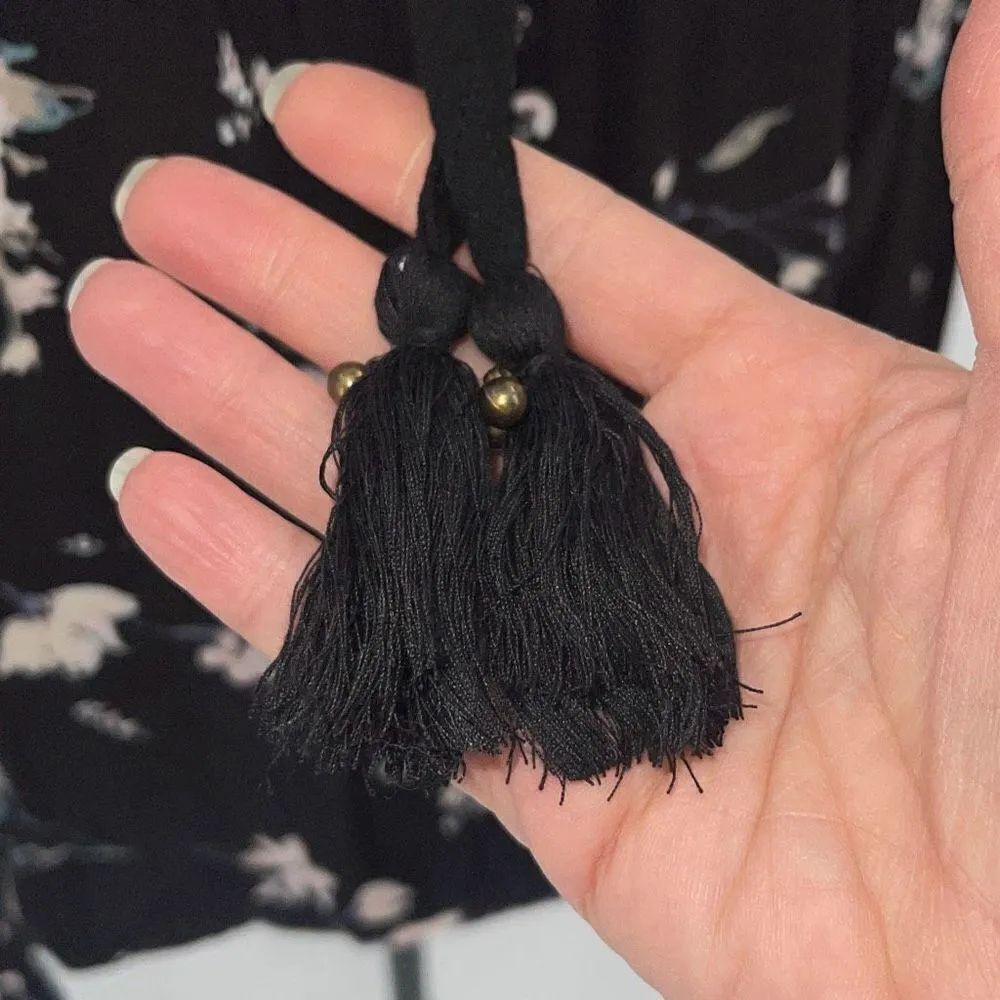 American Rag Cie Tossed Floral Print Rayon Top‎ Size Medium NWT - Image 5