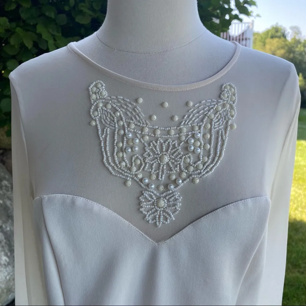 Forever 21 Peplum Top with Embellishments - Image 12