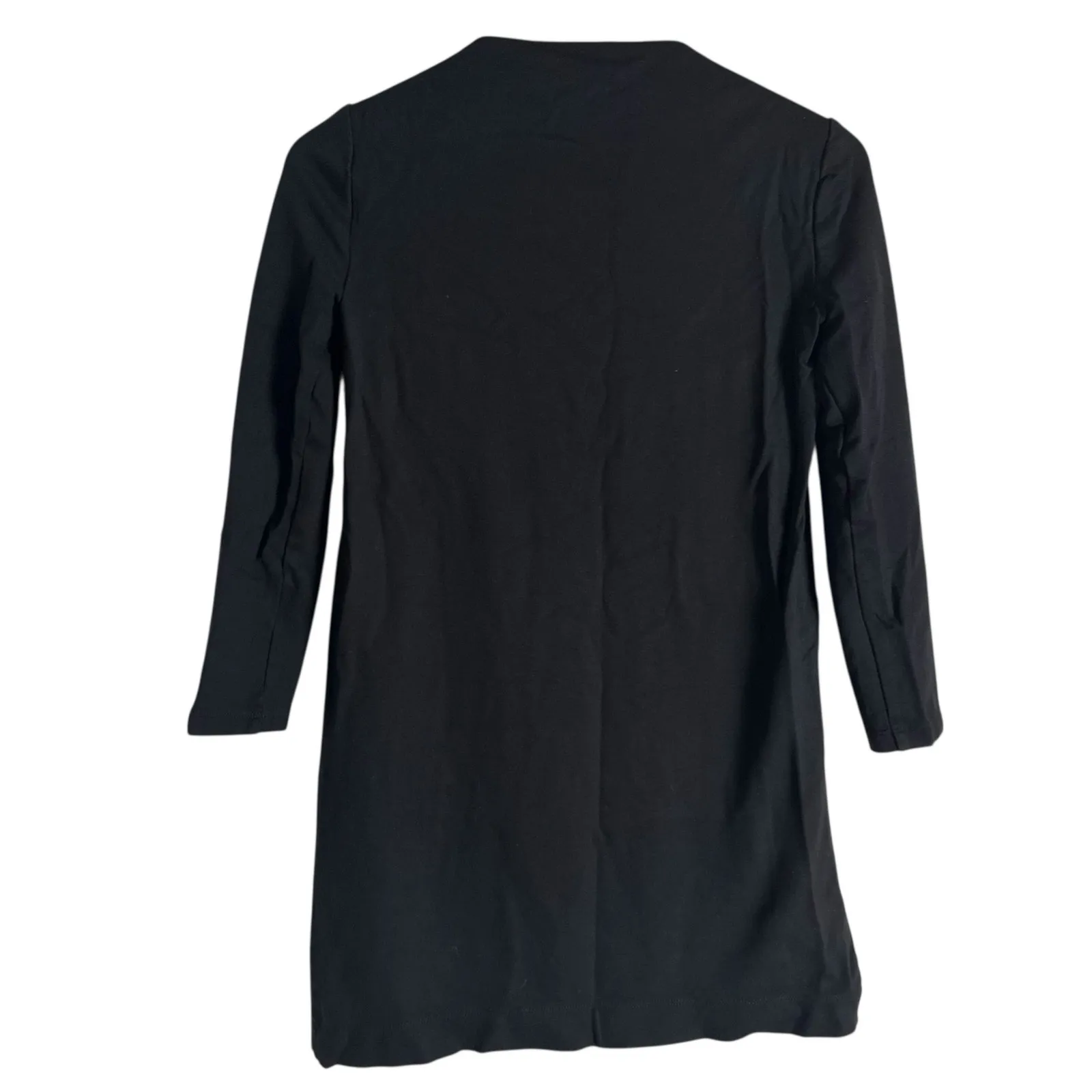 Kate Spade New York Broome Street Black Long Sleeve Tunic Mini Dress XXS - Image 4