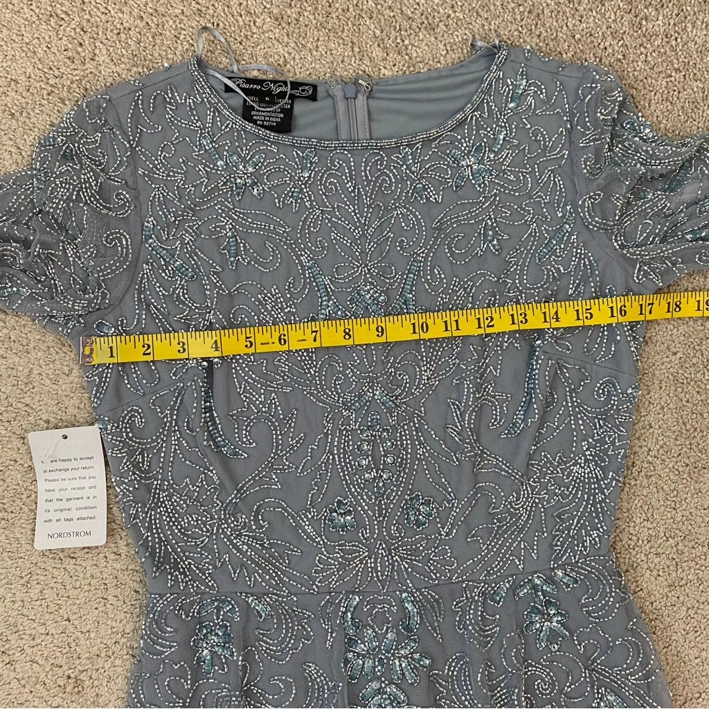 Pisarro Nights Beaded Peplum Bodice A - Image 12