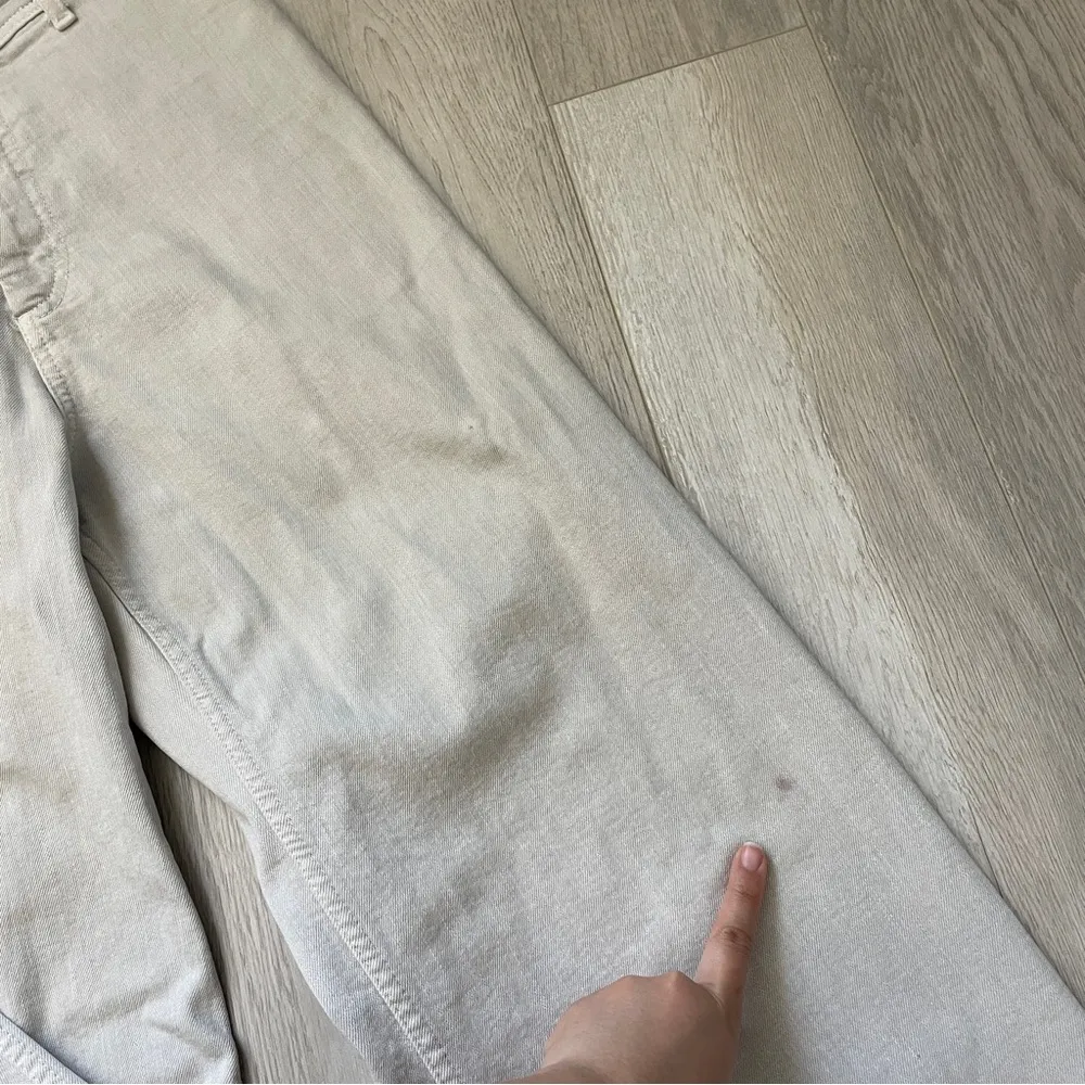 Zara Wide-Leg Pants marine straight womens Gray (size 6) minimalist chic casual - Image 6