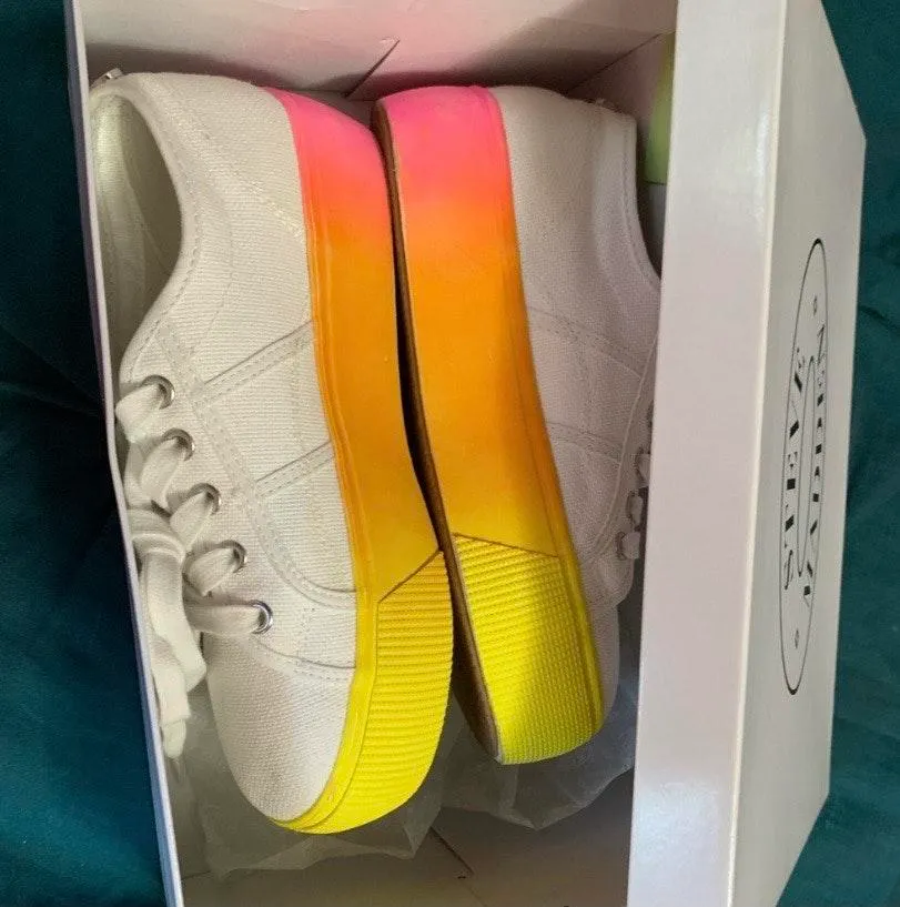 Steve Madden Rainbow Platforms 🌈 - Image 3