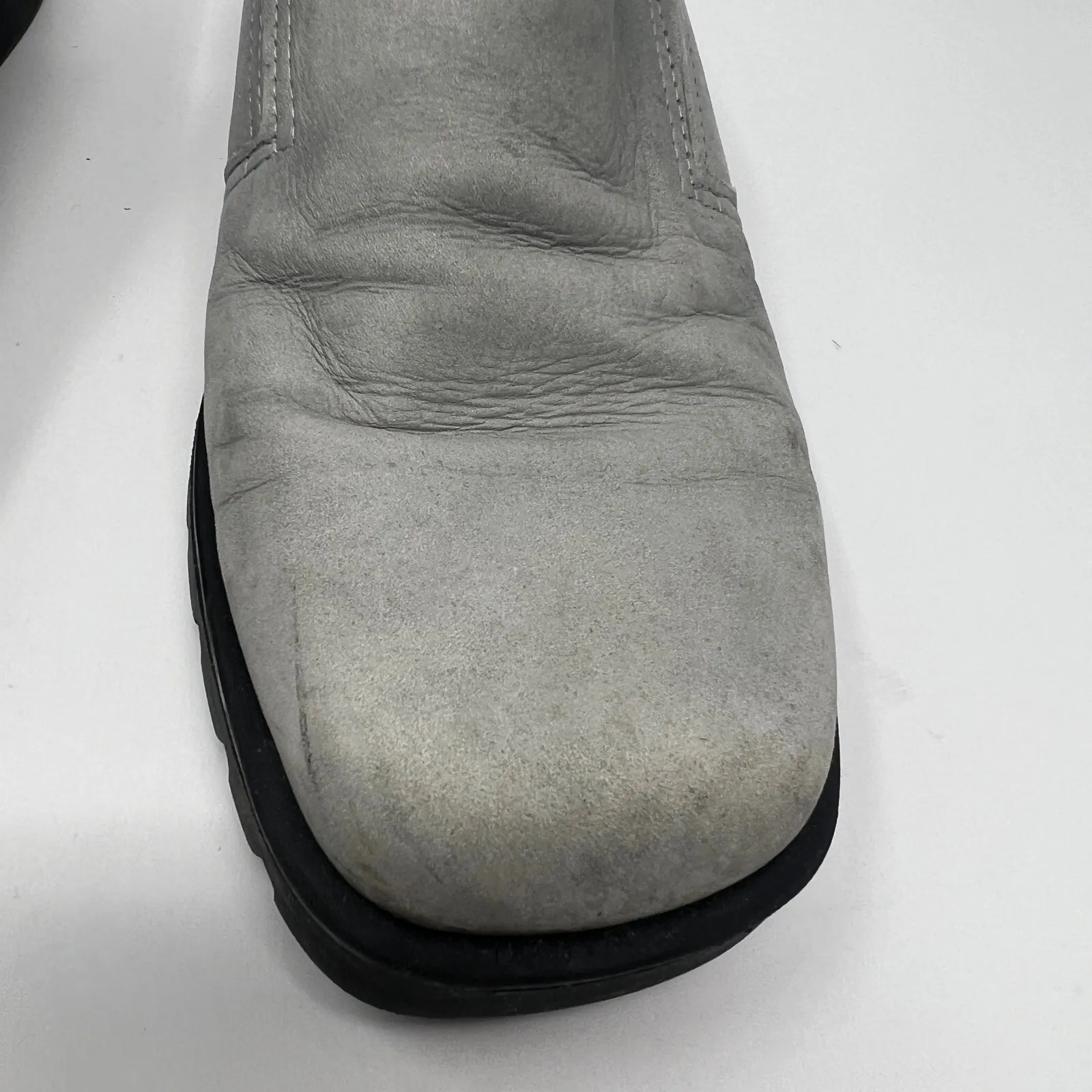 Ecco Slip On Women's Gray Loafers Size 37 - Image 5